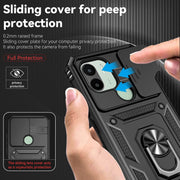 For Xiaomi Redmi A1/A1+ Sliding Camshield Holder Phone Case(Black)