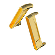 For Fitbit Versa 4 / Versa 3 / Sense 2 1 Pairs Watch Band Connector(Gold)