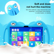 For Alcatel 3T 10 2020 Silicone Shockproof Protective Tablet Case(Blue)