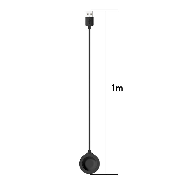 Smart Watch Magnetic Charging Cable, Length: 1m, Integrated Version(Black)