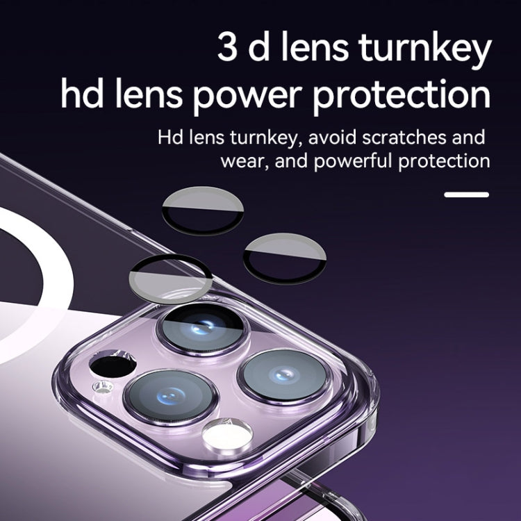 For iPhone 14 Pro Max SULADA Jingpin Series All-inclusive Lens Electroplated TPU Phone Case(Black)