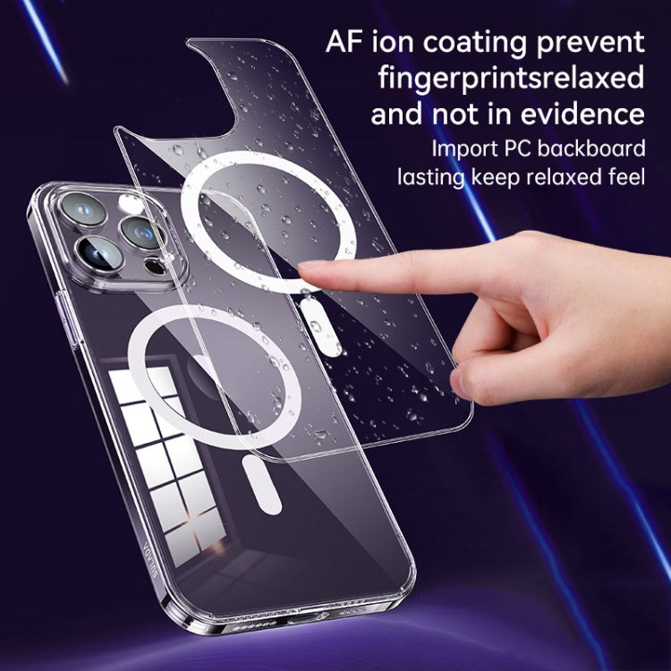 For iPhone 14 Pro Max SULADA Jingpin Series All-inclusive Lens Electroplated TPU Phone Case(Blue)