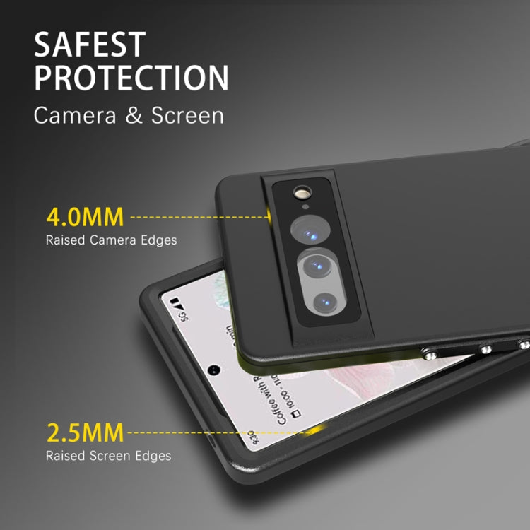For Google Pixel 7 RedPepper PC + TPU Water-resistant Phone Case