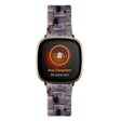 For Fitbit Versa 4 / Sense 2 Universal Resin Watch Band(Dark Grey) - free shipping - PMC TechLife - Order now!
