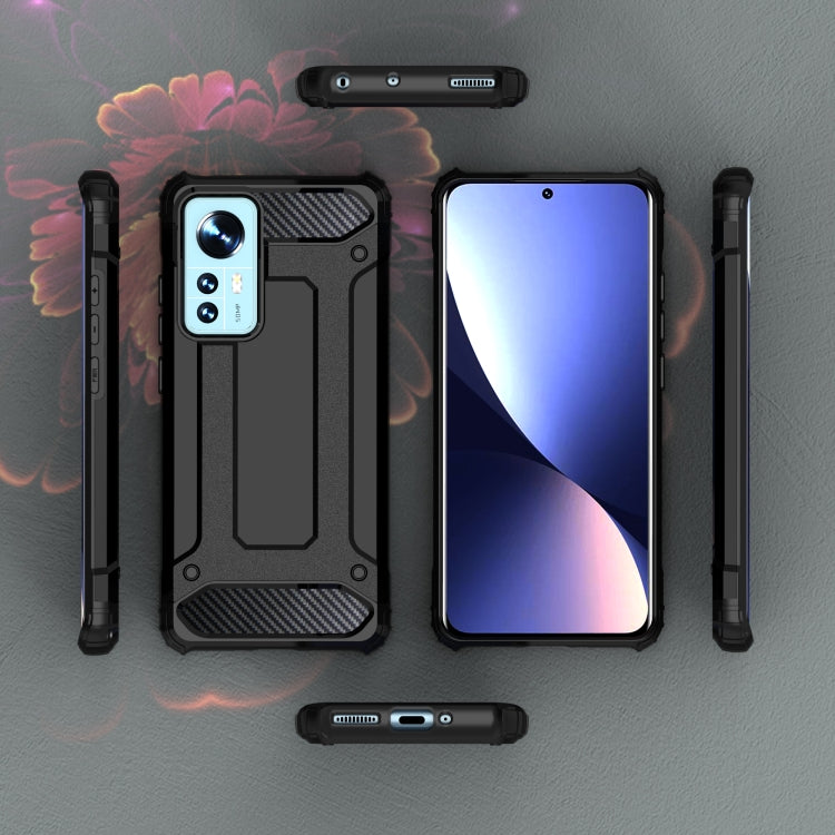 For Xiaomi 12 / 12X Magic Armor TPU + PC Combination Phone Case(Red)