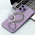 Car Magnetic Dual Axis Ring Phone Holder(Frosted White) - Ring Holder by PMC TechLife | Online Shopping South Africa | PMC TechLife