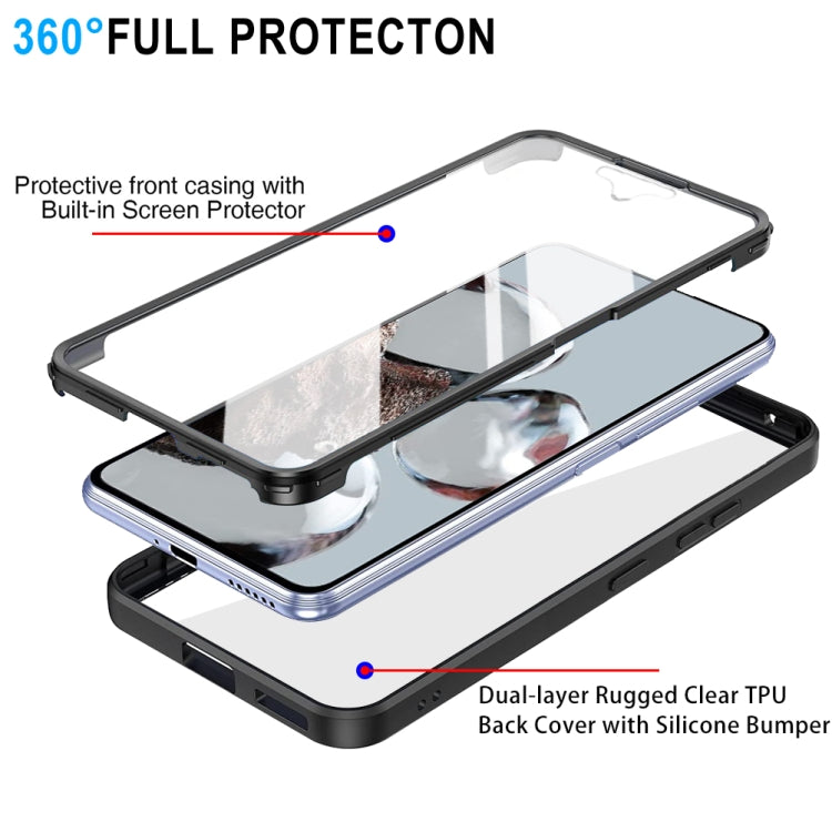 For Xiaomi 12T / 12T Pro 360 Degrees Full Coverage Phone Case(Black)