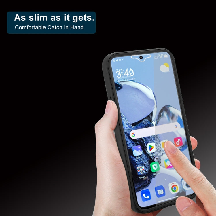 For Xiaomi 12T / 12T Pro 360 Degrees Full Coverage Phone Case(Black)