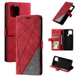 For Xiaomi Redmi A1+ Skin Feel Splicing Leather Phone Case(Red) - free shipping - PMC TechLife - Order now!