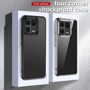 For Xiaomi 13 Pro Armor Clear TPU Hard PC Phone Case(Clear)
