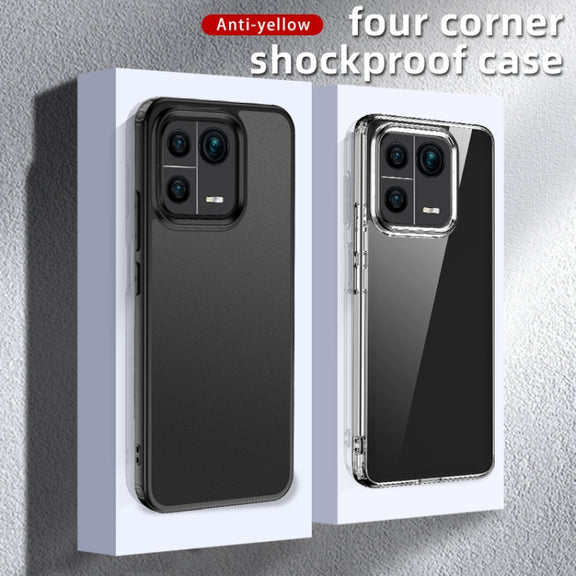 For Xiaomi 13 Pro Armor Clear TPU Hard PC Phone Case(Clear)