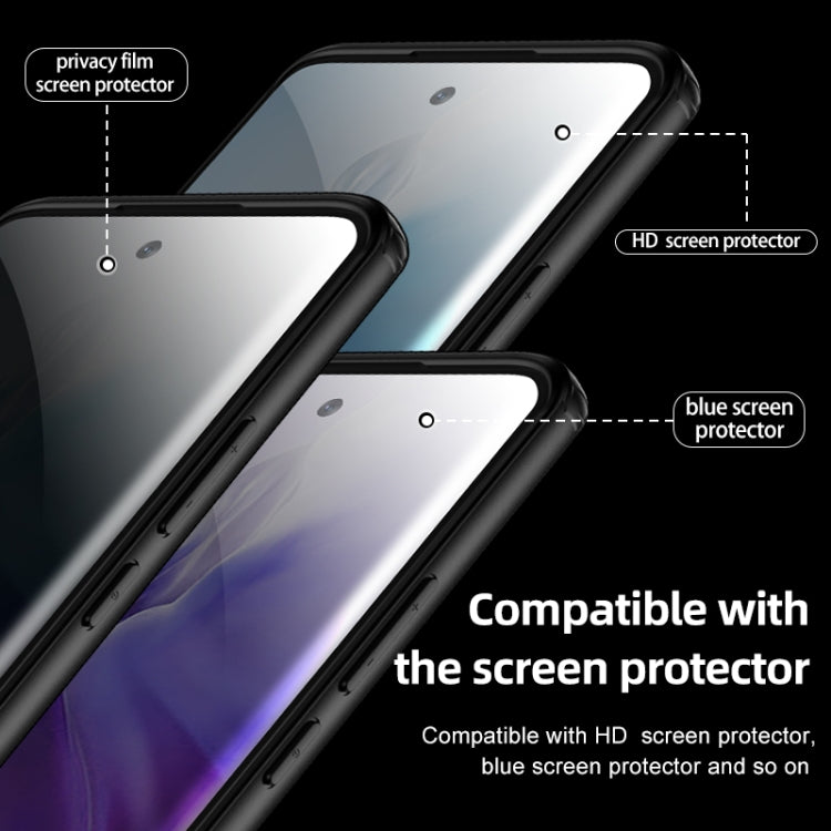 For Xiaomi 13 Pro Armor Clear TPU Hard PC Phone Case(Clear)