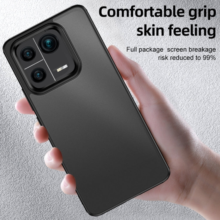 For Xiaomi 13 Pro Armor Clear TPU Hard PC Phone Case(Clear)