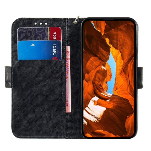 For Huawei nova Y70 Plus 3D Colored Pattern Flip Leather Phone Case(Peacock Wreath)