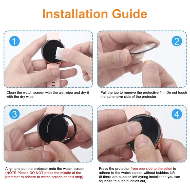 Compatible with Garmin Fenix 7S 3D Surface Composite Soft Watch Film