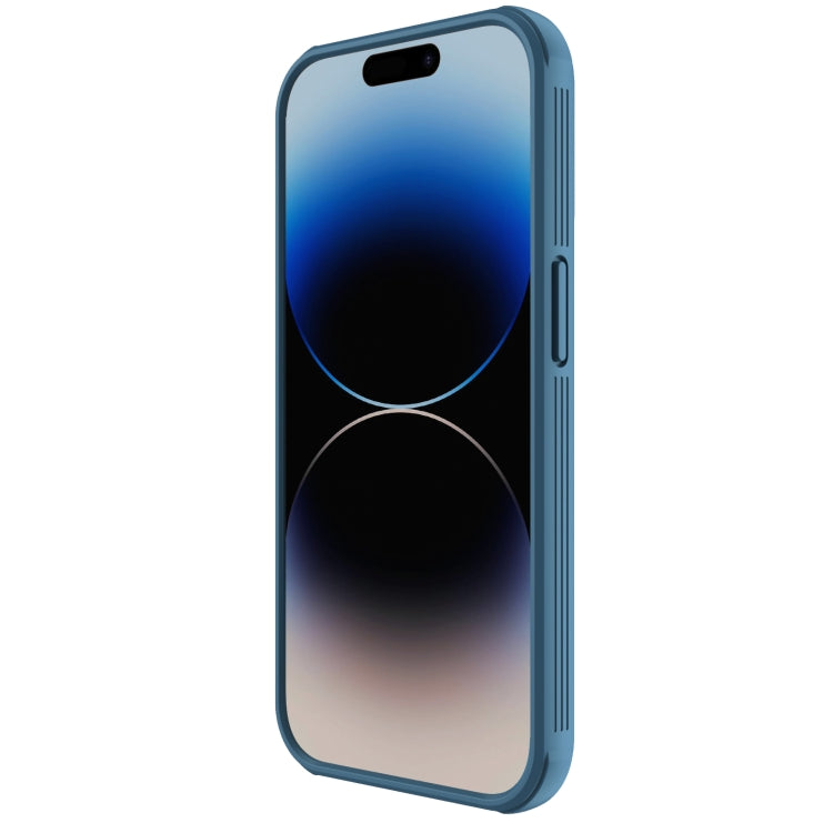 For iPhone 14 Pro Max NILLKIN CamShield S PC Phone Case(Blue)