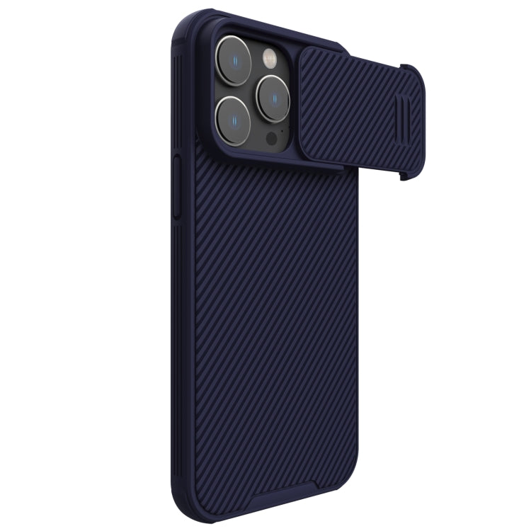 For iPhone 14 Pro Max NILLKIN CamShield S PC Phone Case(Royal Blue)