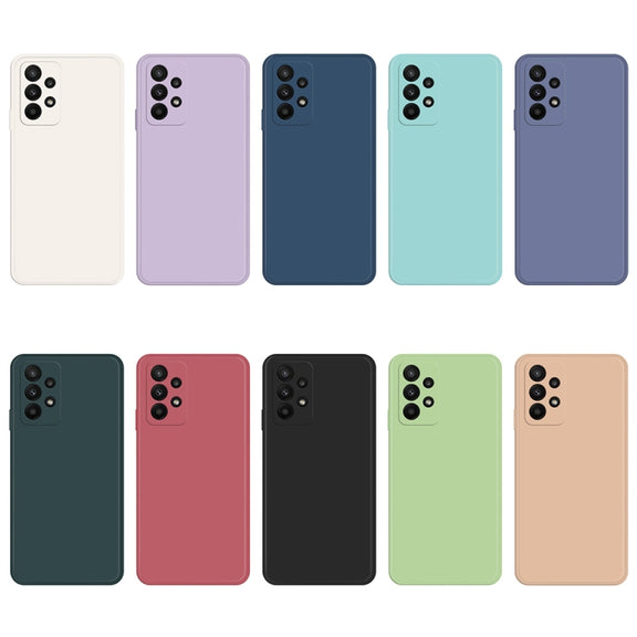 For Samsung Galaxy A23 Imitation Liquid Silicone Phone Case(Black)