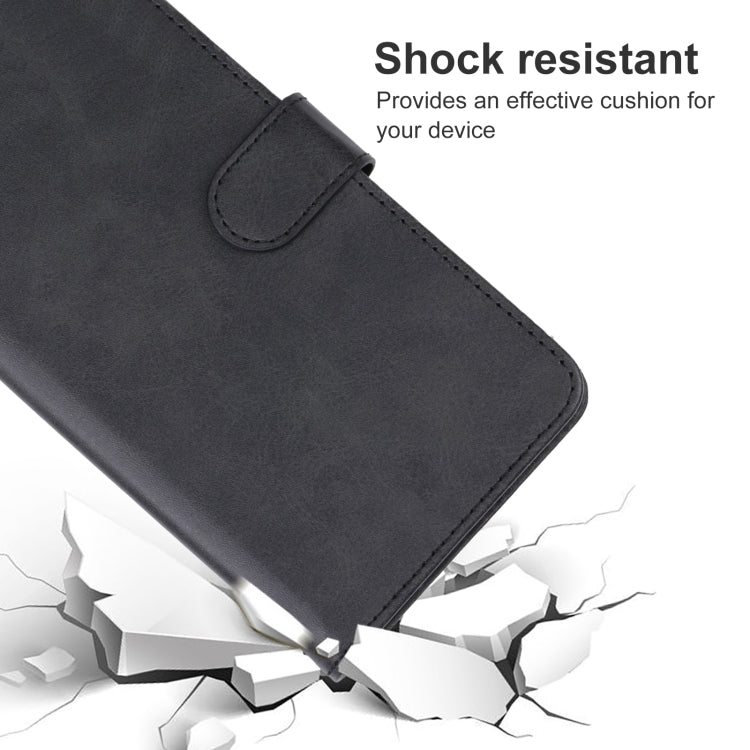 For Motorola Moto G53 Leather Phone Case(Black)