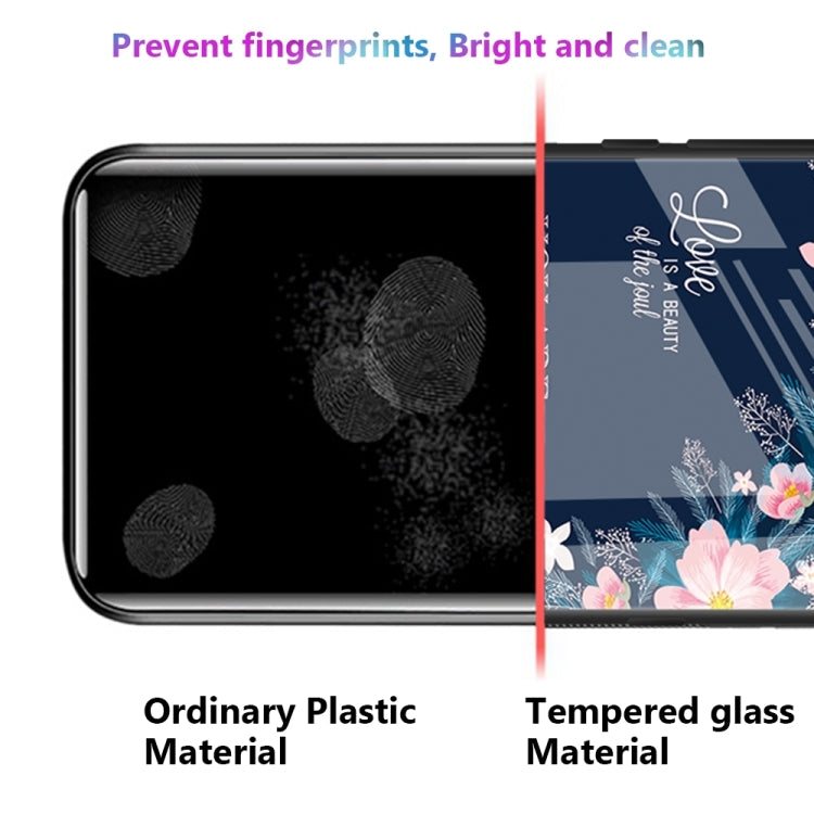 For Xiaomi Redmi A1+ Colorful Painted Glass Phone Case(Owl)