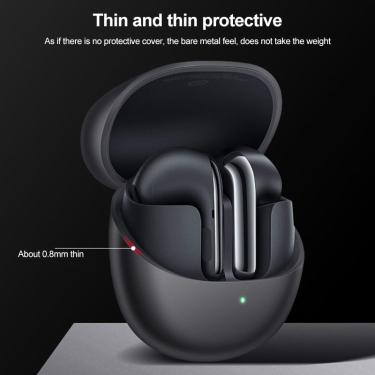 For Xiaomi Buds 4 Bluetooth Earphone Silicone Protective Case(White)