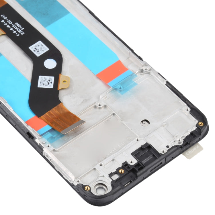 OEM LCD Screen For Tecno Camon 17 Digitizer Full Assembly with Frame