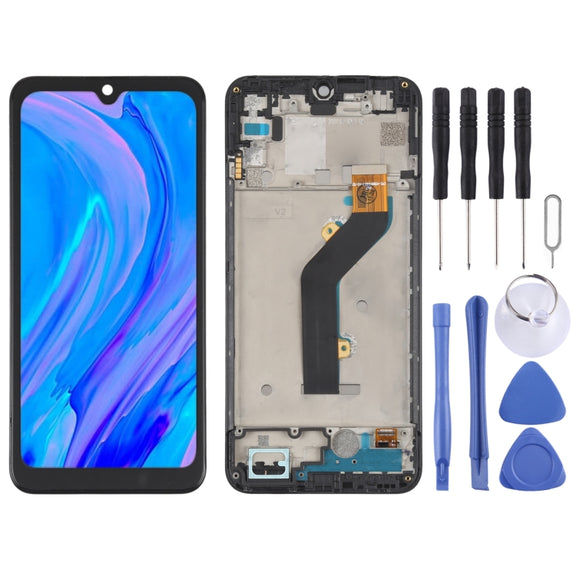 OEM LCD Screen For itel S15 Digitizer Full Assembly with Frame
