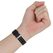For Samsung Galaxy Watch5 40mm Armor Silicone Watch Band + Protective Case(Black)