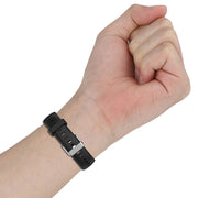 For Keep Band B5 / B4 / B4 Lite 16mm Glossy Surface Silicone Watch Band(Pine Green)