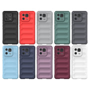For Xiaomi 13 Pro 5G Magic Shield TPU + Flannel Phone Case(Grey)