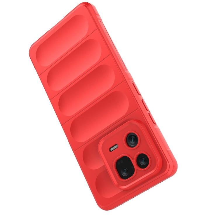 For Xiaomi 13 Pro 5G Magic Shield TPU + Flannel Phone Case(Grey)