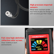 HABOTEST HT601A Combustible Gas Detector Thousand Battery Model without Numerical Display
