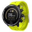 For Suunto 9 Rhombus Texture Silicone Watch Band(Grass Green)
