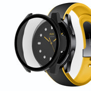 For Xiaomi Watch S2 42mm PC + 9H Tempered Glass Integrated Protective Watch Case(Black)