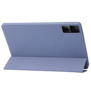 For Xiaomi Redmi Pad 10.6 Deformation Silicone Leather Tablet Case(Lavender)