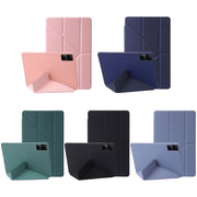 For Xiaomi Redmi Pad 10.6 Deformation Silicone Leather Tablet Case(Lavender)