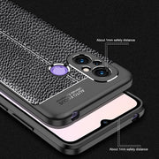 For Xiaomi Redmi 12C Litchi Texture Shockproof TPU Phone Case(Black)