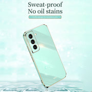 For Samsung Galaxy S21 5G XINLI Straight Edge 6D Electroplate TPU Phone Case with Ring Holder(Black)