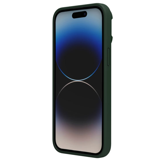 For iPhone 14 Pro NILLKIN Runwing Magsafe Magnetic Phone Case(Green)