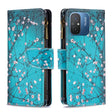 For Xiaomi Redmi 12C Colored Drawing Pattern Zipper Leather Phone Case(Plum Blossom) - free shipping - PMC TechLife - Order now!
