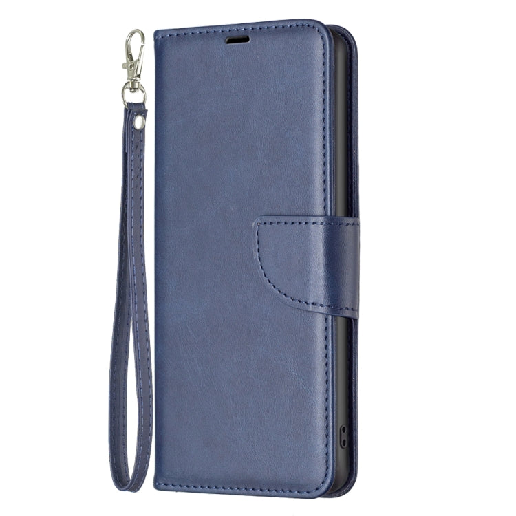 For Xiaomi Redmi 12C Lambskin Texture Leather Phone Case(Blue)