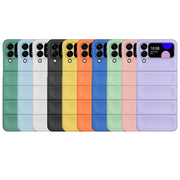 For Samsung Galaxy Z Flip4 Skin Feel Magic Shield Shockproof Phone Case(Yellow)