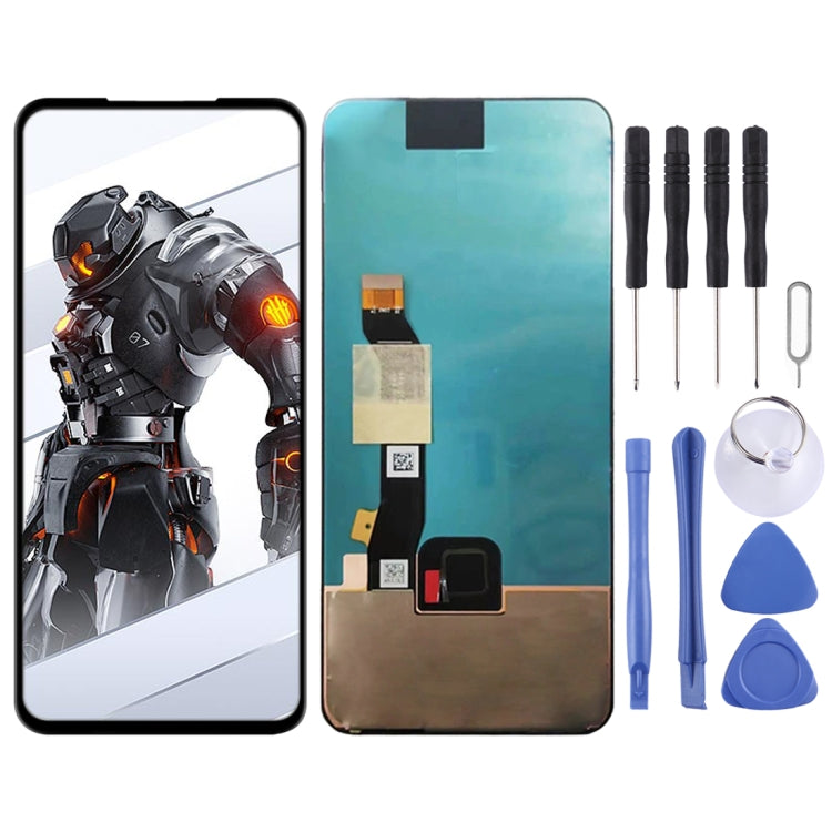 AMOLED LCD Screen For ZTE Nubia Red Magic 7S Pro NX709S with Digitizer Full Assembly(Black)