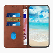 For Xiaomi Redmi Note 12 Pro+ Global / Note 12 Explorer Diamond Pattern Skin Feel Magnetic Leather Phone Case(Brown)