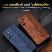 For Samsung Galaxy A54 5G AZNS 3D Embossed Skin Feel Phone Case(Purple)