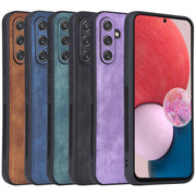 For Samsung Galaxy A54 5G AZNS 3D Embossed Skin Feel Phone Case(Purple)