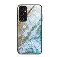 For Samsung Galaxy A54 5G Marble Pattern Glass Phone Case(Beach) - free shipping - PMC TechLife - Order now!