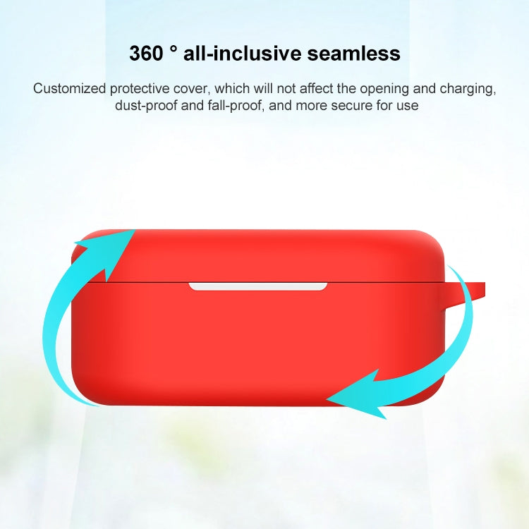For OnePlus Buds Ace Bluetooth Earphone Silicone Protective Case(Dark Green)