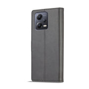 For Xiaomi Redmi Note 12 Pro+ LC.IMEEKE Calf Texture Horizontal Flip Leather Case(Grey)