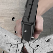 For OPPO Find N2 GKK Fold Magnetic Hinge Full Coverage Phone Case(Silver)